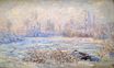 Claude Monet - Frost near Vetheuil 1880