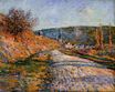 Claude Monet - The Road to Vetheuil 1880