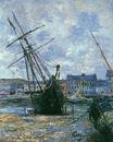 Claude Monet - Boats Lying at Low Tide at Facamp 1881