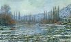 Claude Monet - The Thaw at Vetheuil 1881