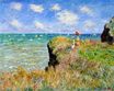 Claude Monet - Clifftop Walk at Pourville 1882