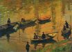 Claude Monet - Anglers on the Seine at Poissy 1882