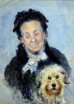 Клод Моне - Портрет Юджинии Графф. Мадам Поль 1882