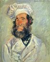 Claude Monet - Portrait of Pere Paul 1882