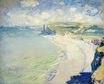 Claude Monet - The Beach at Pourville 1882