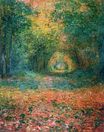 Клод Моне - Подлесок в лесу Сен-Жермен 1882