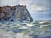 Claude Monet - Port d`Aval, Rough Sea 1883