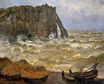Бурное море в Этрета 1883