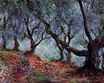 Клод Моне - Группа оливковых деревьев в Бордигере 1884