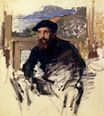 Клод Моне - Автопортрет в студии 1884
