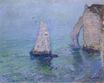 Claude Monet - The Rock Needle and Porte d’Aval, Etretat 1885