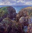 Claude Monet - Group of Rocks at Port-Goulphar 1886