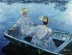 Клод Моне - Голубая весельная лодка 1887