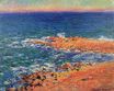 Claude Monet - The Big Blue Sea in Antibes 1888