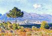 Claude Monet - View of Antibes from the Plateau Notre-Dame 1888