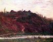 Claude Monet - The Village of La Coche-Blond, Evening 1889
