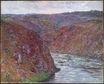 Claude Monet - Valley of the Creuse, Grey Sky 1889