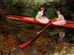 Клод Моне - Розовая лодка 1890