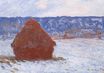Клод Моне - Стога сена, в пасмурную погоду, эффект снега 1891