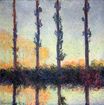 Клод Моне - Тополя. Четыре дерева 1891