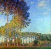 Клод Моне - Тополя на берегах Эпте, вид с болота 1892