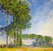 Клод Моне - Тополя, вид с болота 1892