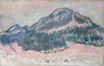 Гора Колсаас, розовое отражение 1895