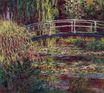 Claude Monet - The Japanese Bridge The Water-Lily Pond, Symphony in Rose 1900