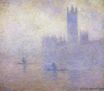 Вестминстерский дворец. Эффект тумана 1901