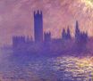 Claude Monet - Houses of Parliament, Sunlight Effect 1903