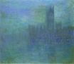 Клод Моне - Вестминстерский дворец. Эффект тумана 1903