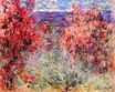 Claude Monet - Flowering Trees near the Coast 1926
