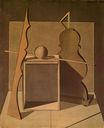 Джорджо Моранди - Метафизический натюрморт с треугольником 1919