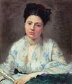 Берта Моризо - Молодая женщина 1871