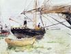 Берта Моризо - На борту яхты 1875