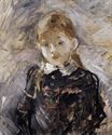 Берта Моризо - Маленькая девочка со светлыми волосами 1883