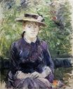 Берта Моризо - Портрет Пола Гобиллард 1884