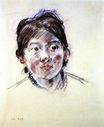Берта Моризо - Портрет мадемуазель Лабилуа 1885