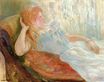 Берта Моризо - Девушка, лежащая 1893