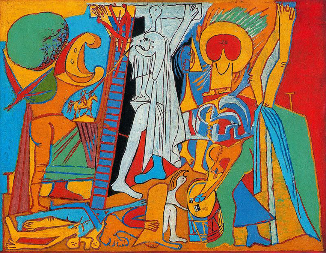 Пабло Пикассо - Распятие 1930 | Кубизм, Сюрреализм, Постимпрессионизм |  ArtsViewer.com