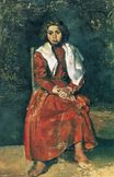 Пабло Пикассо - Босоногая девушка 1895