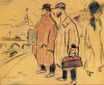 Pablo Picasso and Sebastìa Junyer-Vidal arrives to Paris 1901