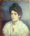 Пабло Пикассо - Портрет Корины Пере Ромю 1902