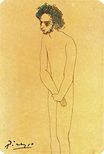 Portrait of nude Casagemas 1904