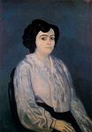 Пабло Пикассо - Портрет Мадам Солер 1905
