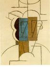 Пабло Пикассо - Человек в шляпе 1912