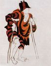 Дизайн костюма для балета Треуголка 1917
