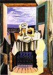 Still life in front of a window at Saint-Raphael 1919