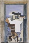 Still Life in Front of an Open Window at Saint-Raphael 1919