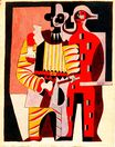 Pierrot and harlequin 1920